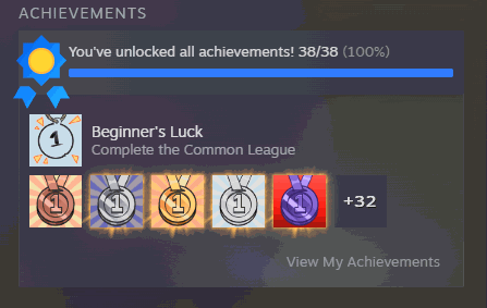 Shelf of Fame (All Achievements)